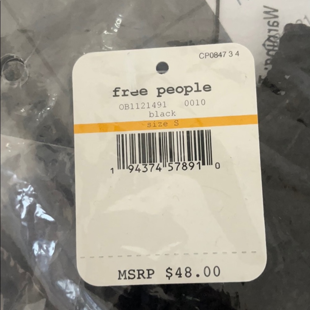 Free People NWT Boho Sydney Crotchet Bra 🎀 - Picture 4 of 4